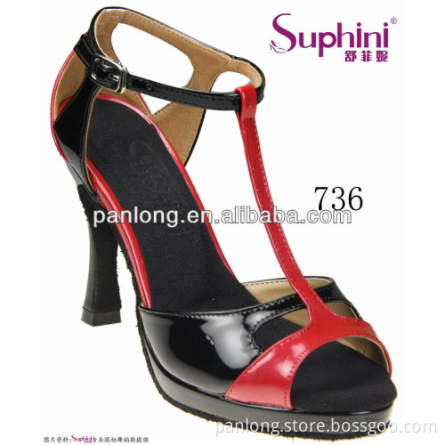 10cm High Heels Platform Bachata Dance Shoes